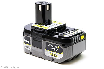 Batteri 18V 5,0Ah Lithium+ High Energy ONE+ med Cellövervakning, Ryobi