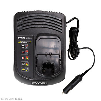 Batteriladdare för bil, billaddare, 18V, Ryobi One+