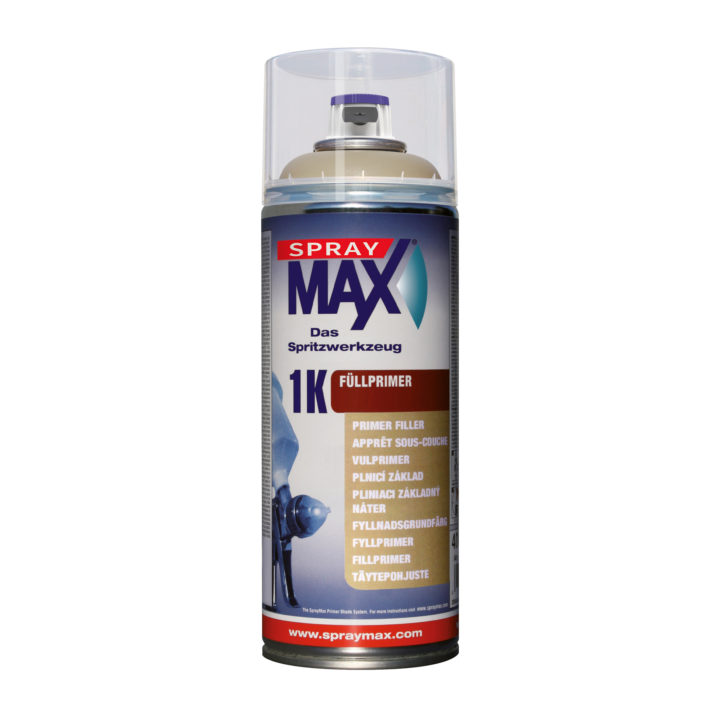SprayMax 1K Shade Fullprimer Beige 400 ML - 2