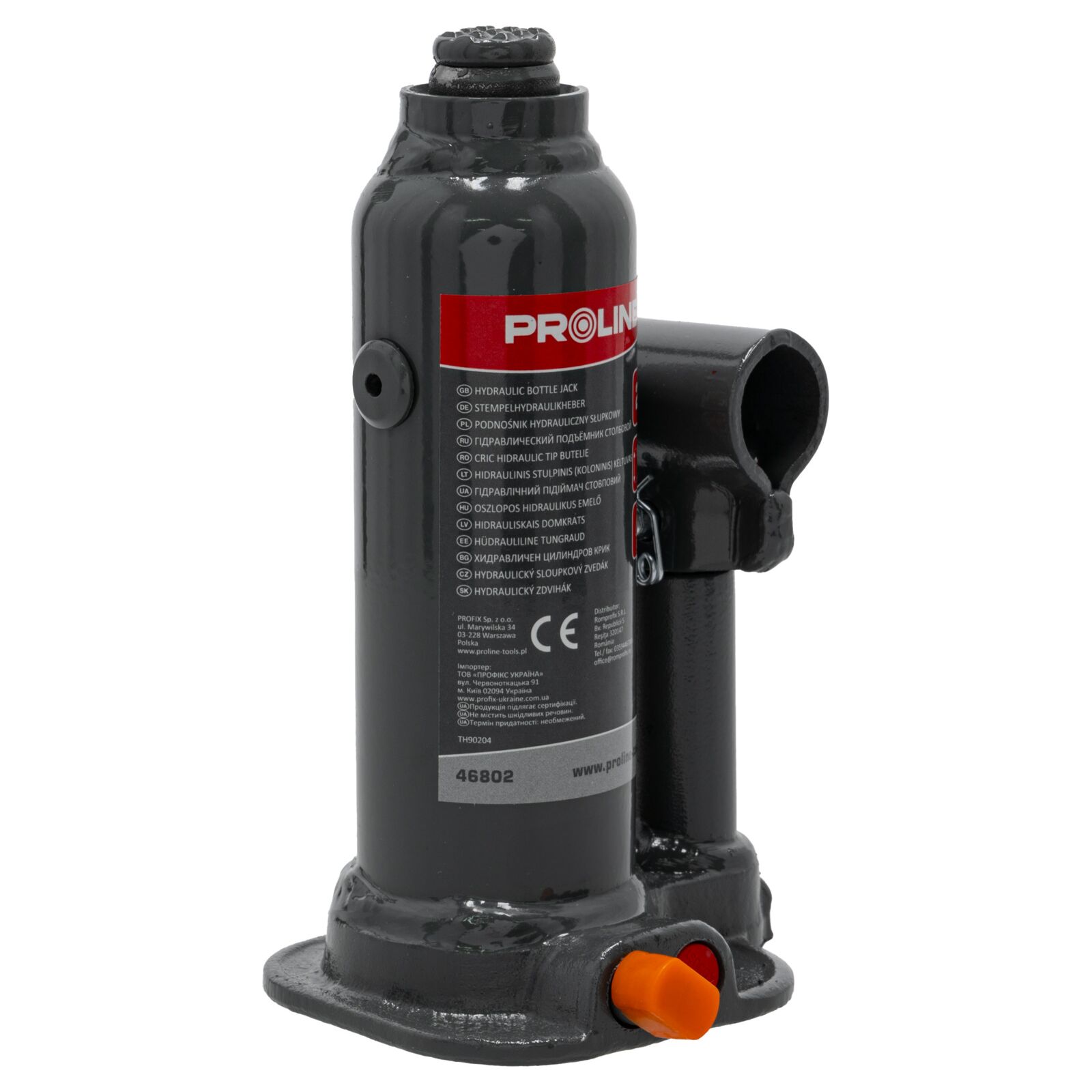 PROLINE TOOLS Hydraulisk Pelardomkraft 2T, 181-345 mm, 2, 5 kg, CE, Proline - 4