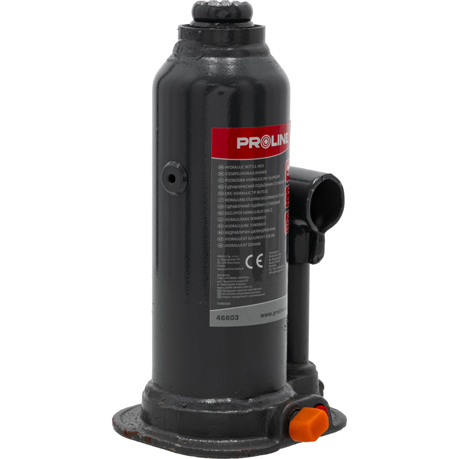 PROLINE TOOLS Hydraulisk Domkraft 3T, 194-374 mm (3, 2 kg), Proline - 3