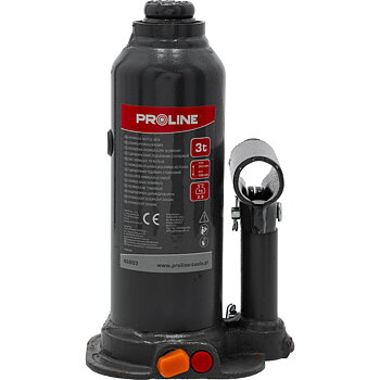 PROLINE TOOLS Hydraulisk Domkraft 3T, 194-374 mm (3, 2 kg), Proline