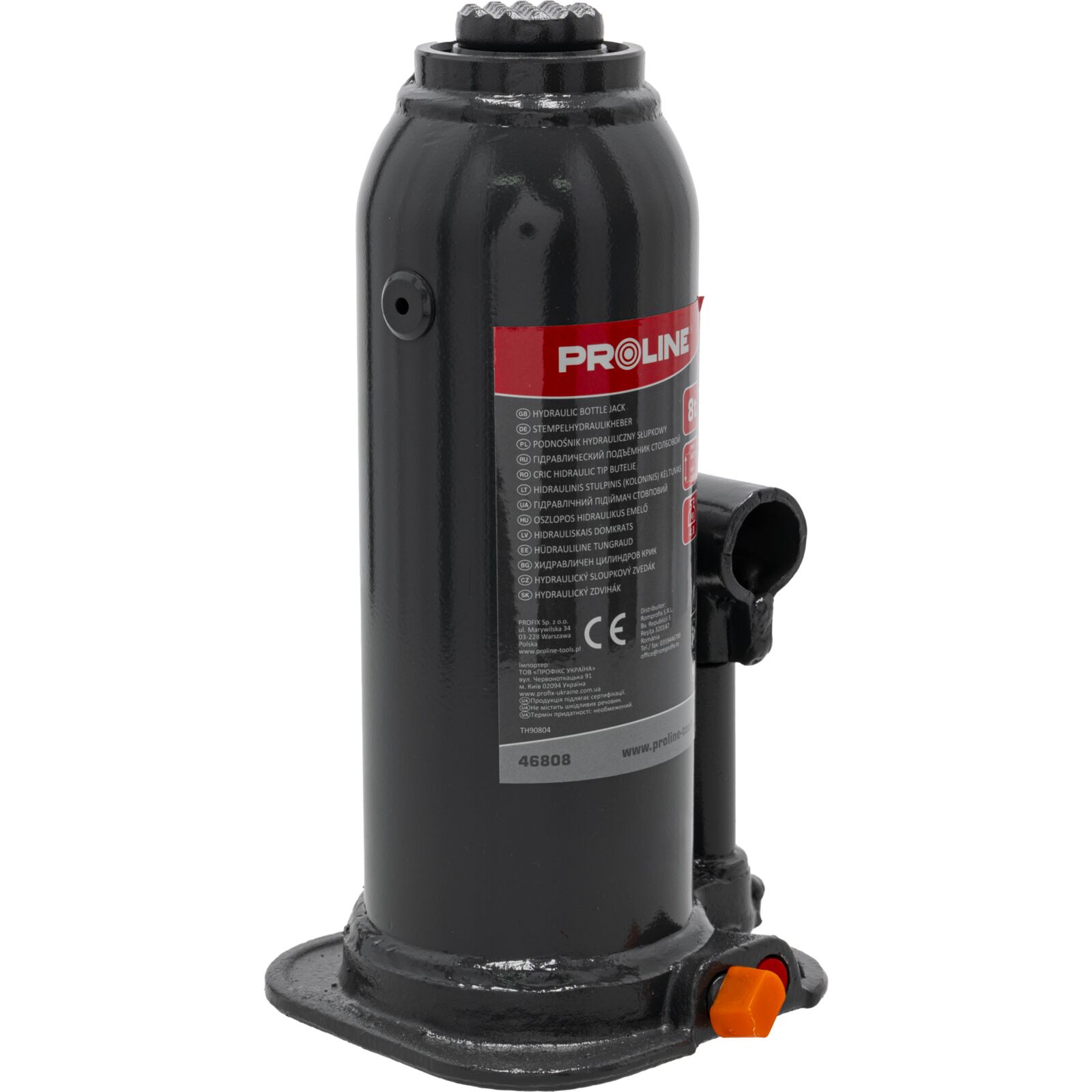 PROLINE TOOLS Hydraulisk Domkraft 8 T, 230-457 mm (5, 5 kg), Proline - 3