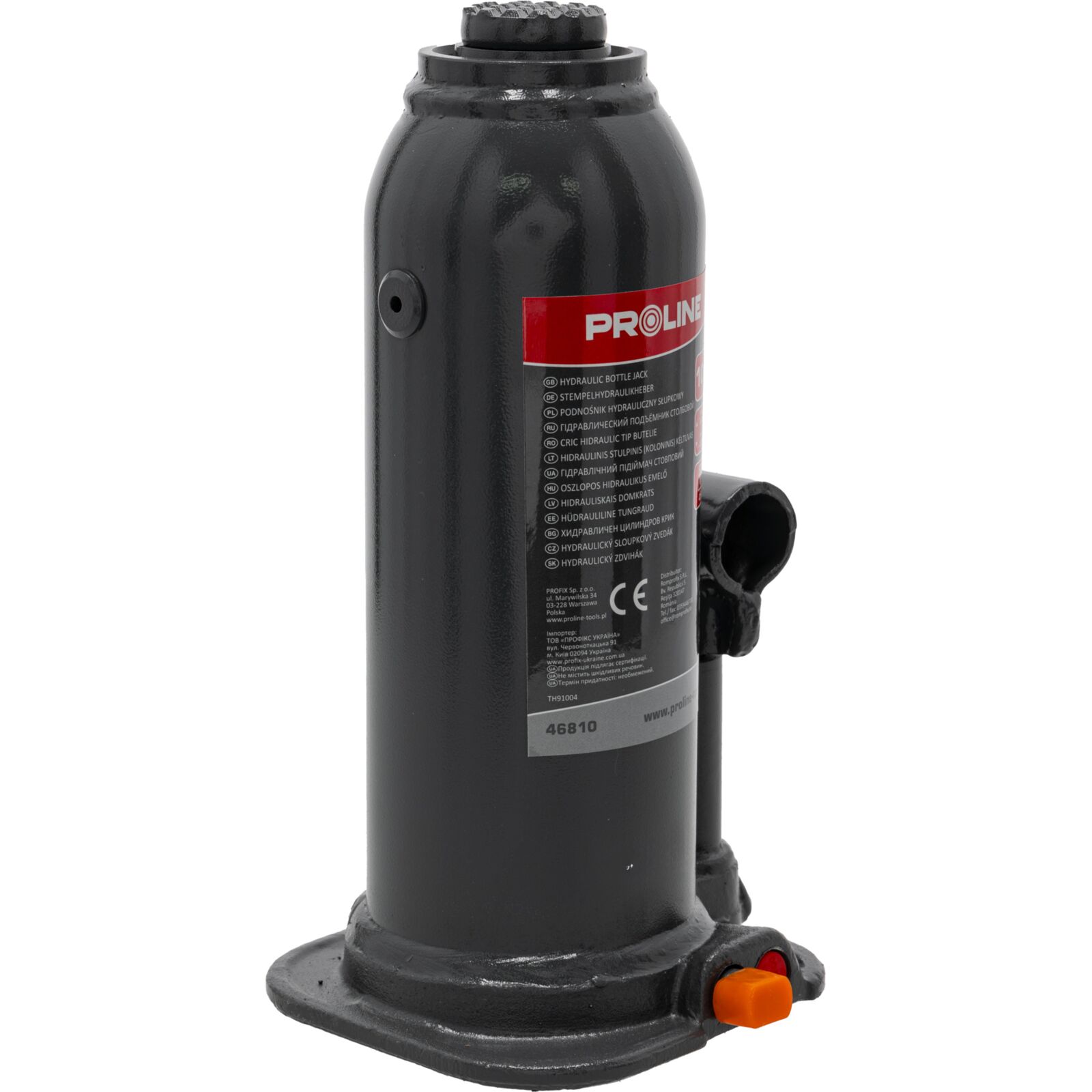 PROLINE TOOLS Hydraulisk Domkraft 10T, 60 mm, 6, 2 kg, Proline - 3