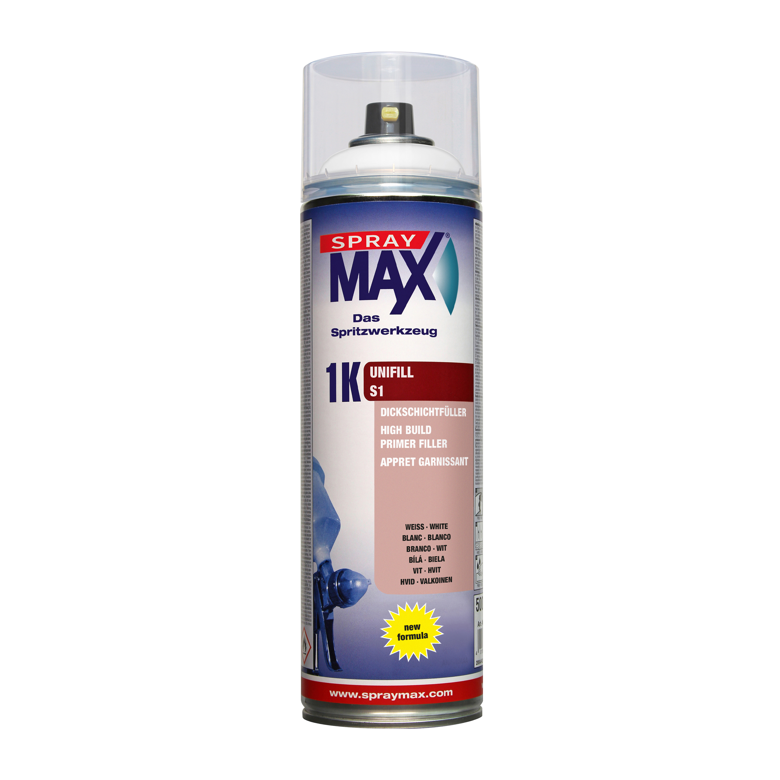 SprayMax 1K Unifill S1 Vit 500 ML - 2