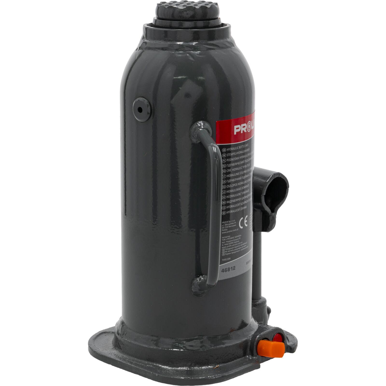 PROLINE TOOLS Hydraulisk Domkraft 12 T, 230-4, 65 mm, 7, 2 kg, CE, Proline - 3