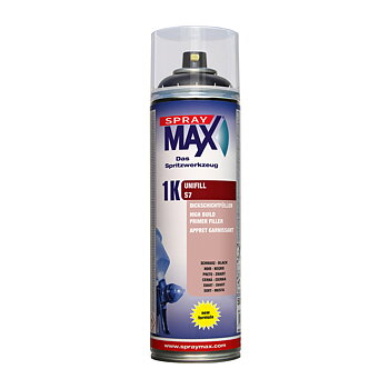SprayMax 1K Unifill S7 Svart 500 ML