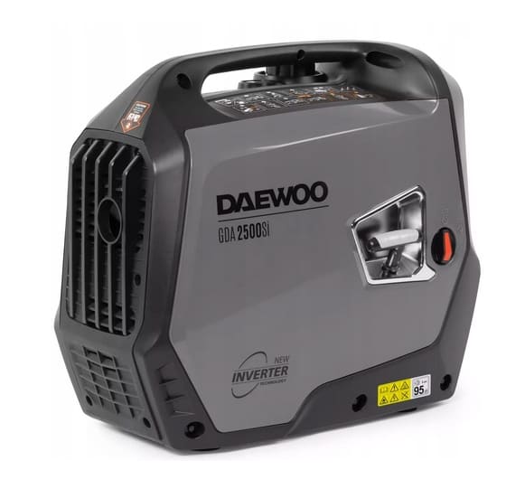 Inverterelverk 2 kW bärbart låg ljudnivå, 230V 50Hz, USB, 3.4hk, bensinmotor 79 cm³, Daewoo - 5