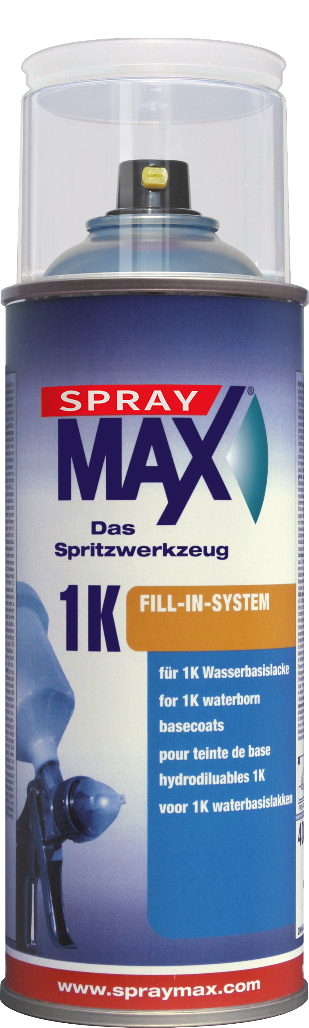 SprayMax Fill Clean 1K Vatten Lösning C 400 ML