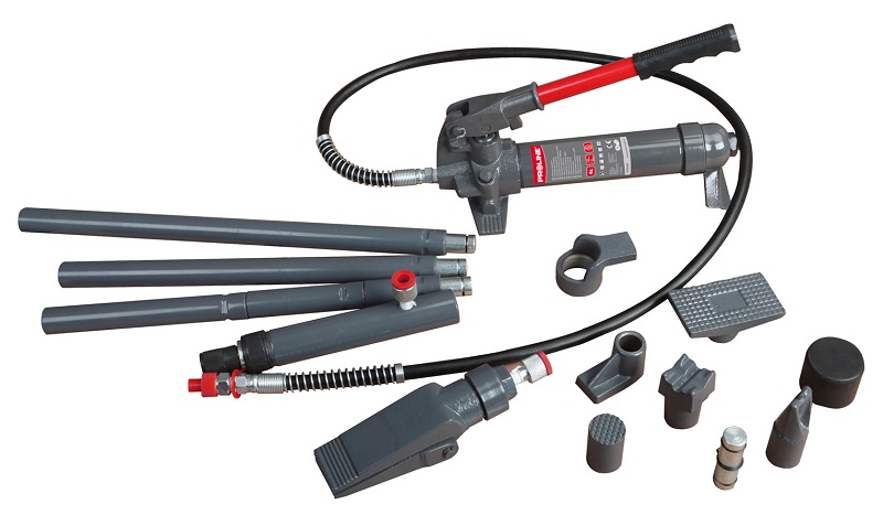 PROLINE TOOLS Hydraulisk Riktarsats 4 ton, 270-390 mm, 16, 5 kg, CE, Proline