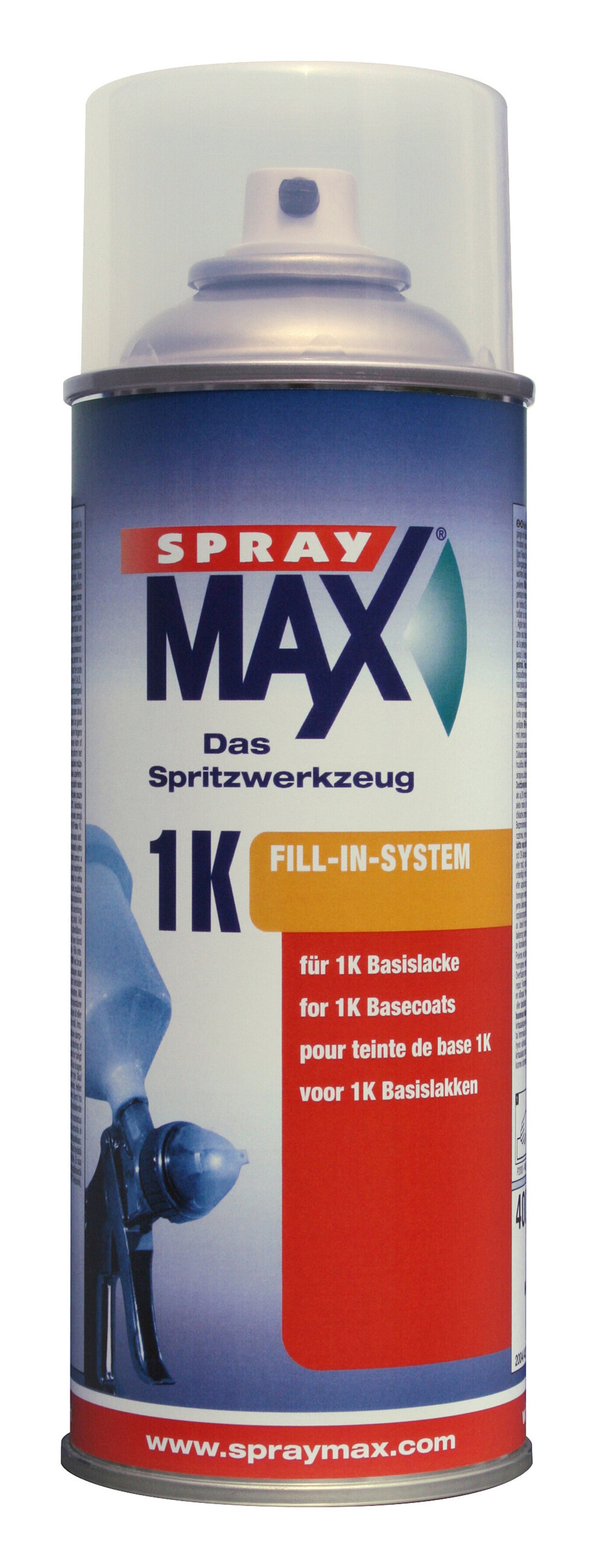 SprayMax Fill Clean 1K Low Solvent 400 ML - 2