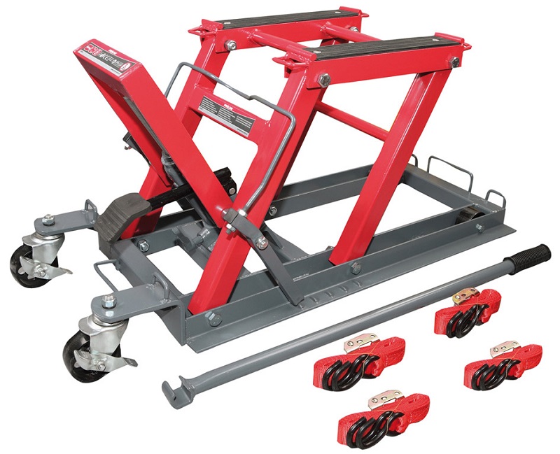 PROLINE TOOLS Motorcykel Hydraulisk Domkraft 400 kg, 140-410 mm, 34.7 kg, CE, Proline
