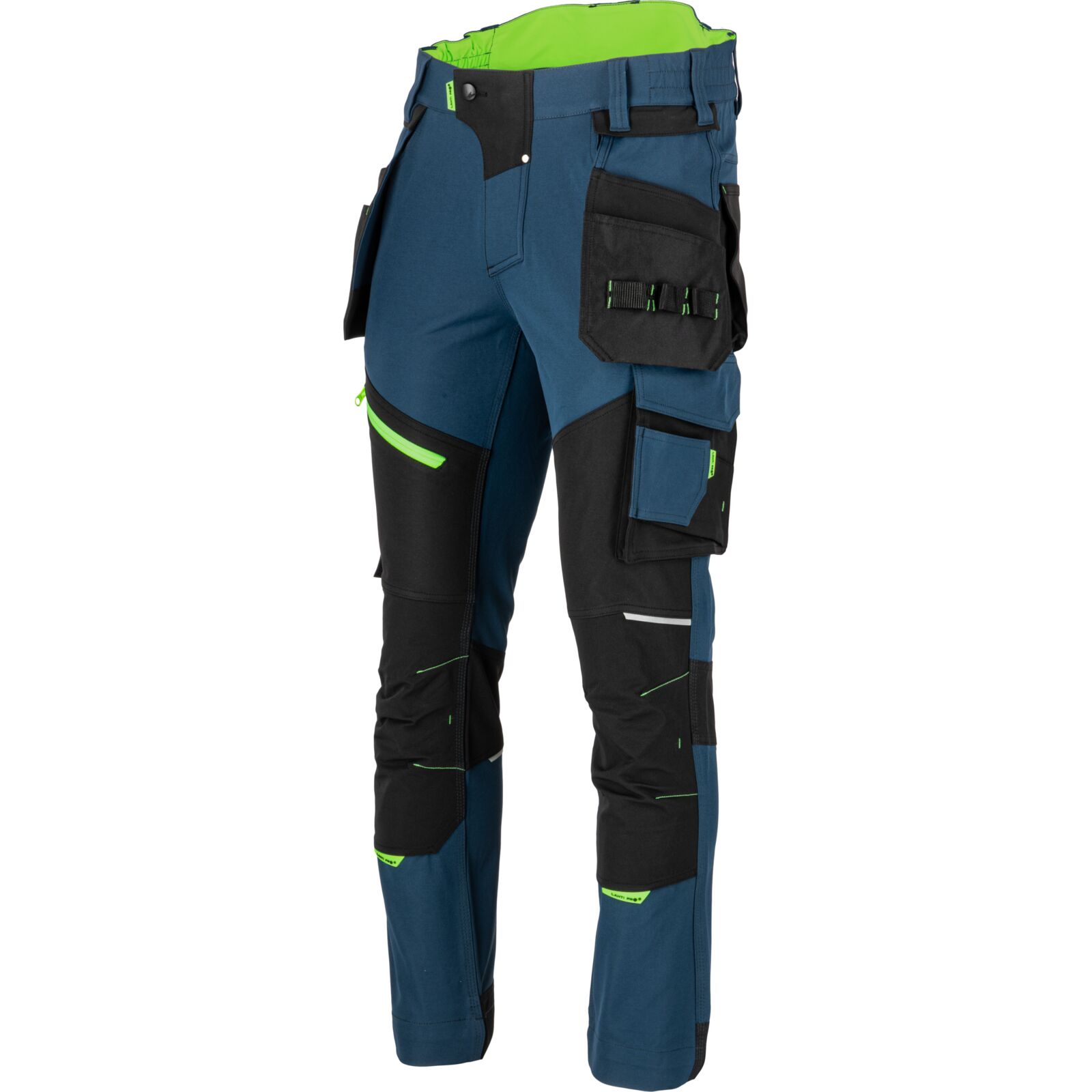 LahtiPro Stretch Trousers Petrol Blue, CE, LAHTI (Storlek : S) - 2