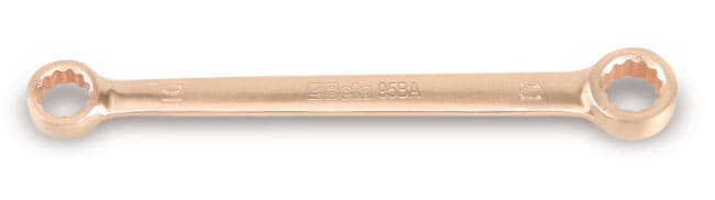 BETA TOOLS Platt Dubbel Ringnyckel Gnistfri 7 x 9 mm–30 x 32 mm, BETA (Nyckelstorlek (mm) : 24x27mm)