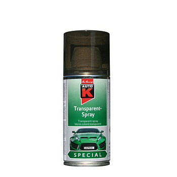 Auto-K Transparent Spray Svart 150 ML