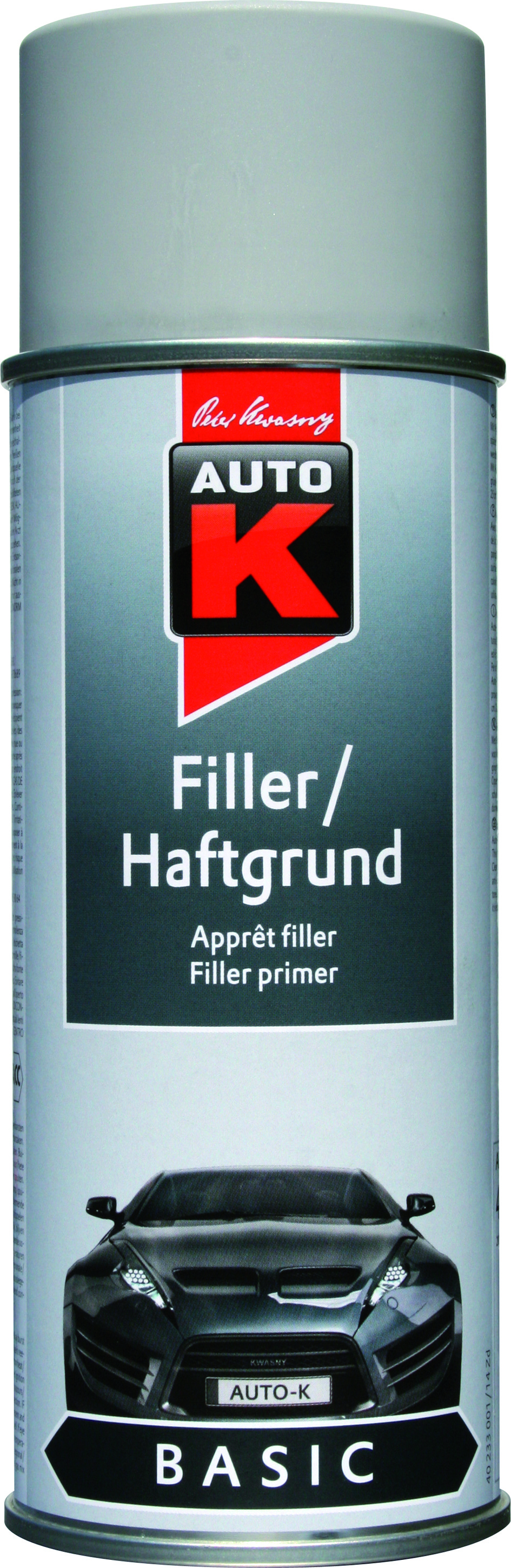 Auto-K Grundfärg Filler Grå 400 ML