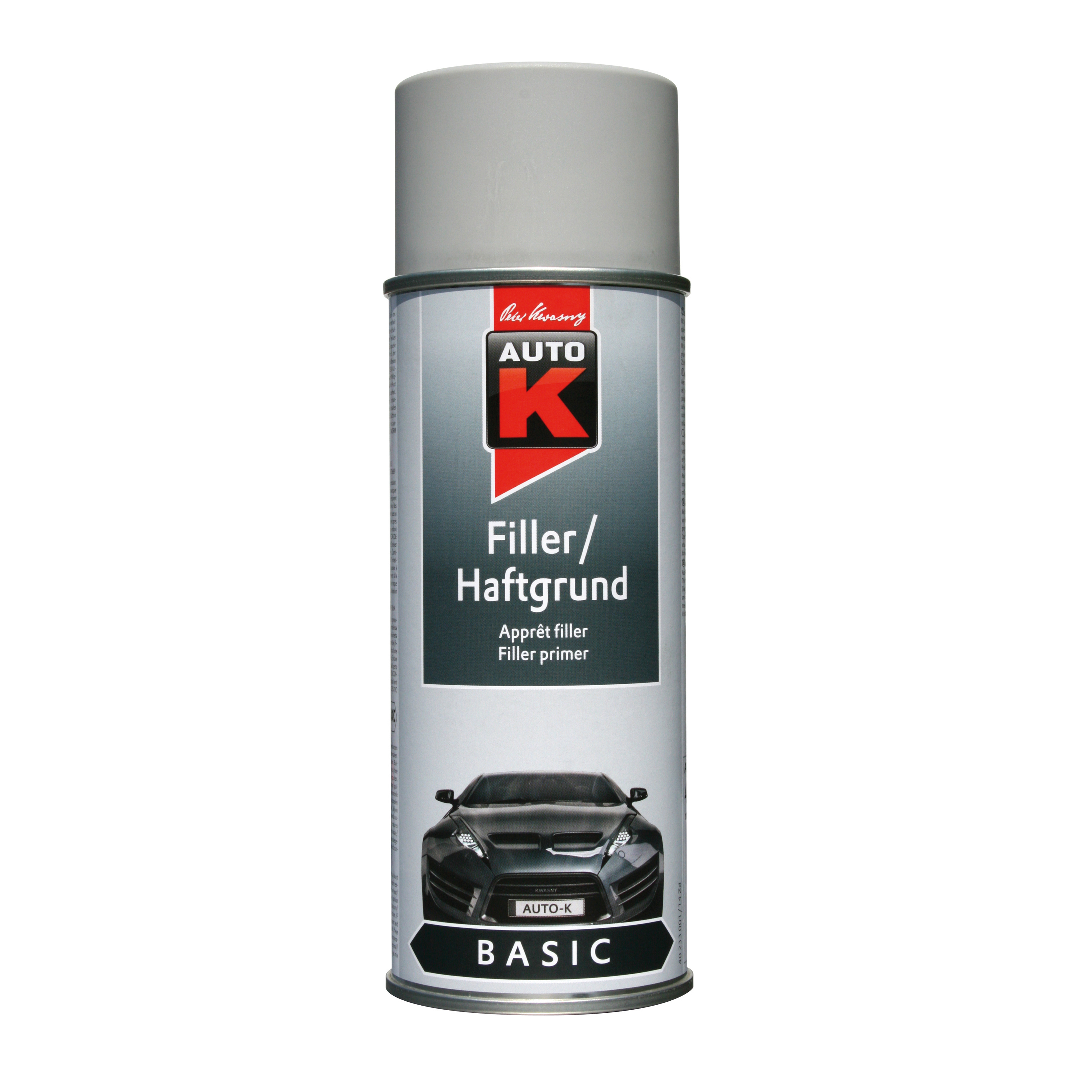 Auto-K Grundfärg Filler Grå 400 ML - 2