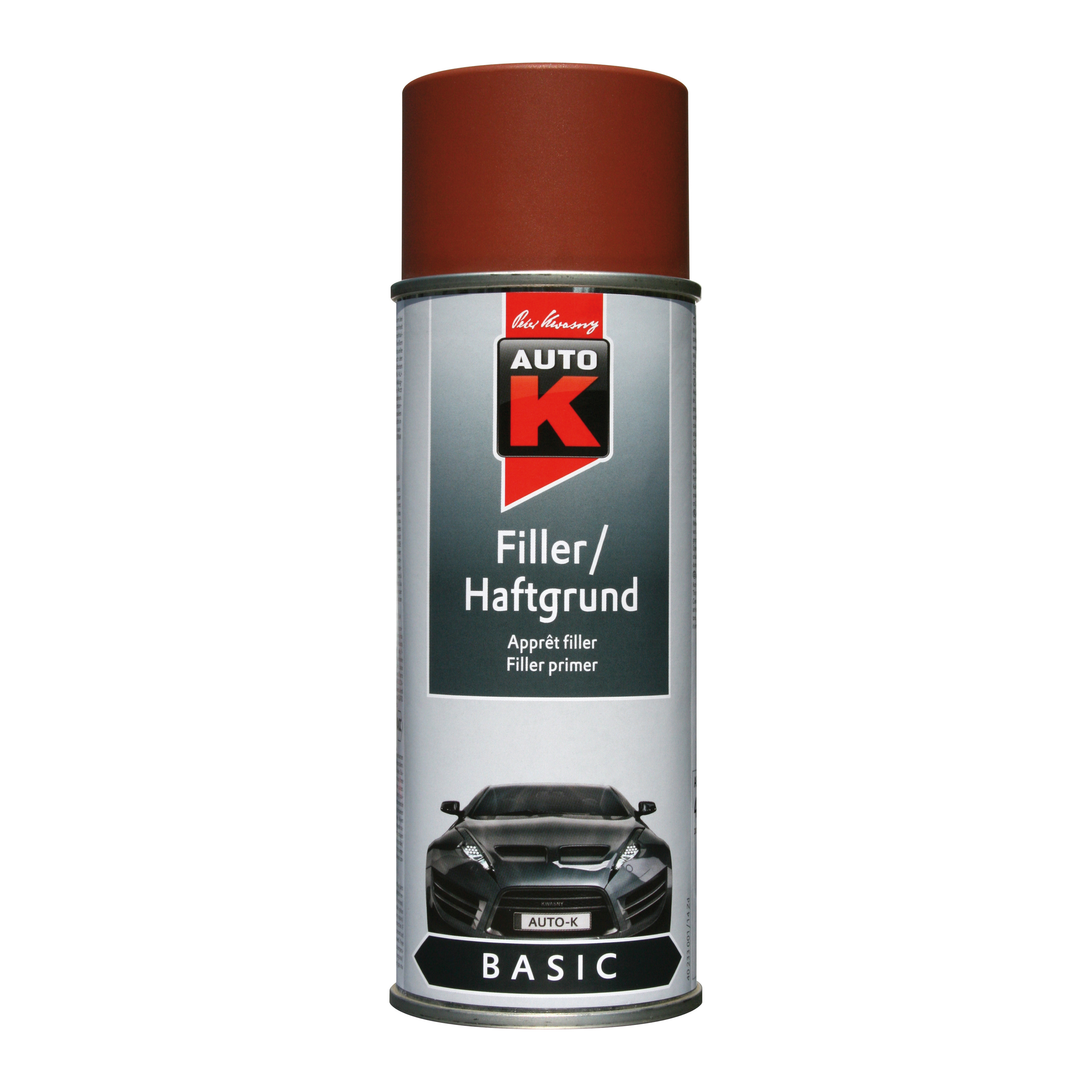 Auto-K Grundfärg Filler Röd 400 ML - 2