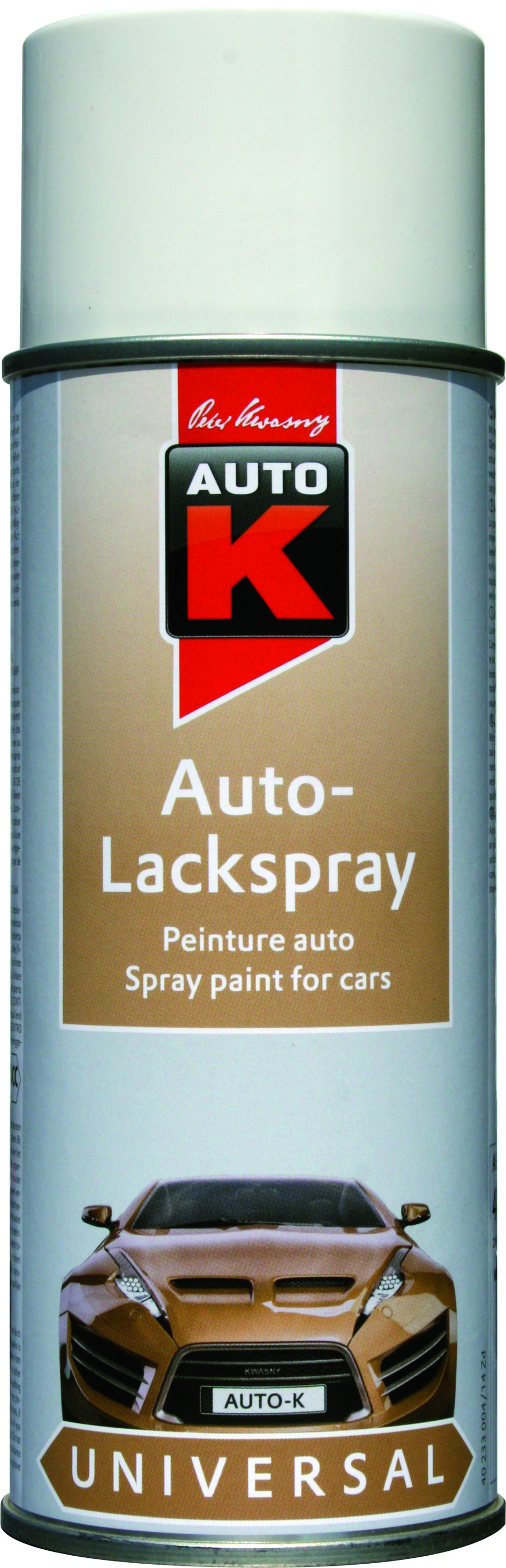 Auto-K Lackfärg Blank Vit 400 ML