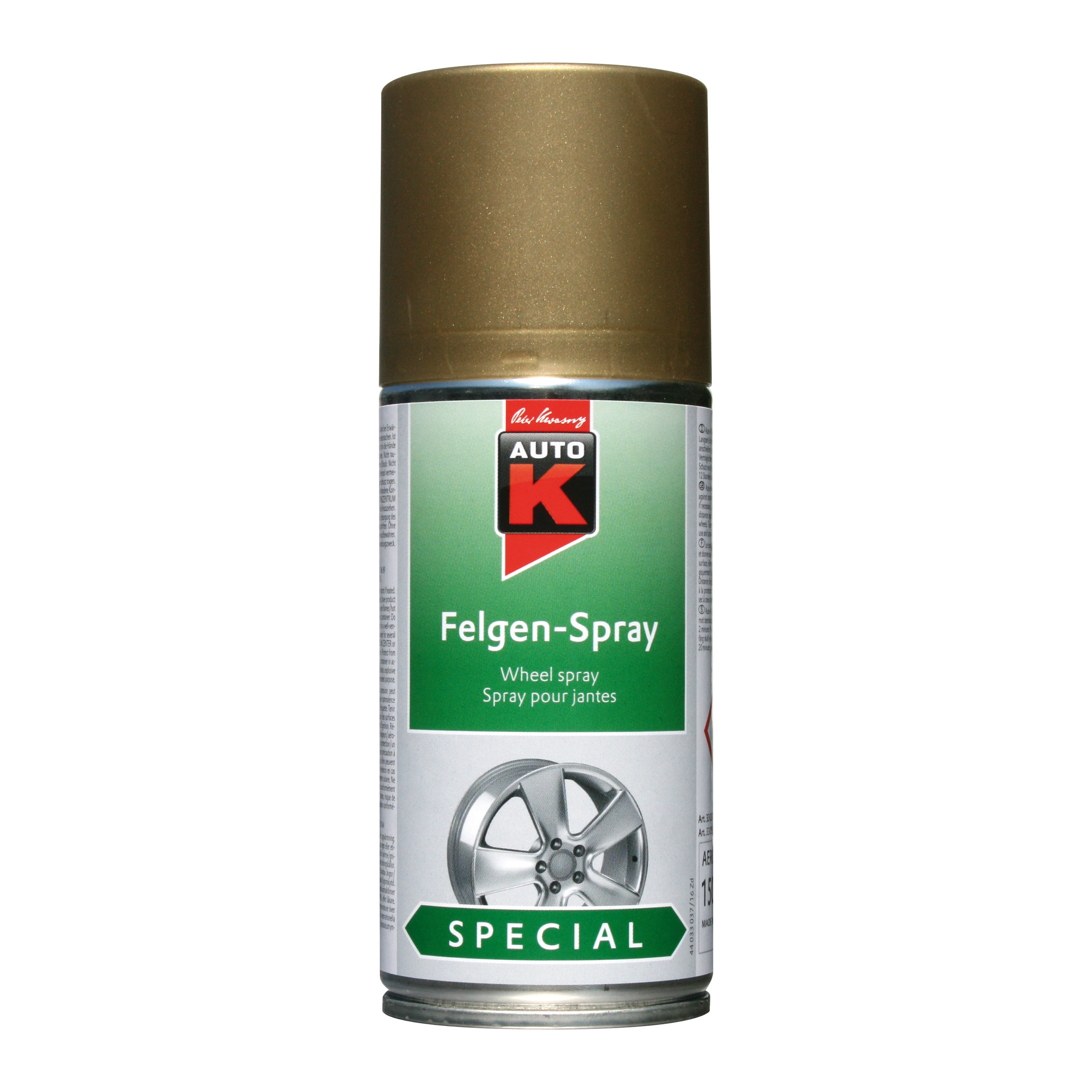 Auto-K Fälgfärg Guld 400 ML - 2