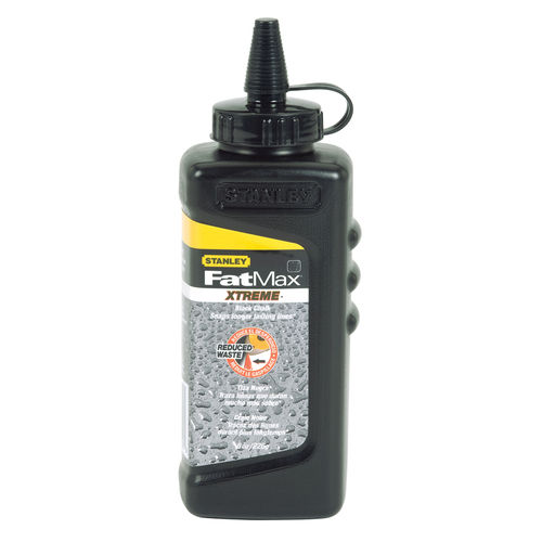 Snörslåkrita svart 225g FatMax XL, märksnöre krita, STANLEY