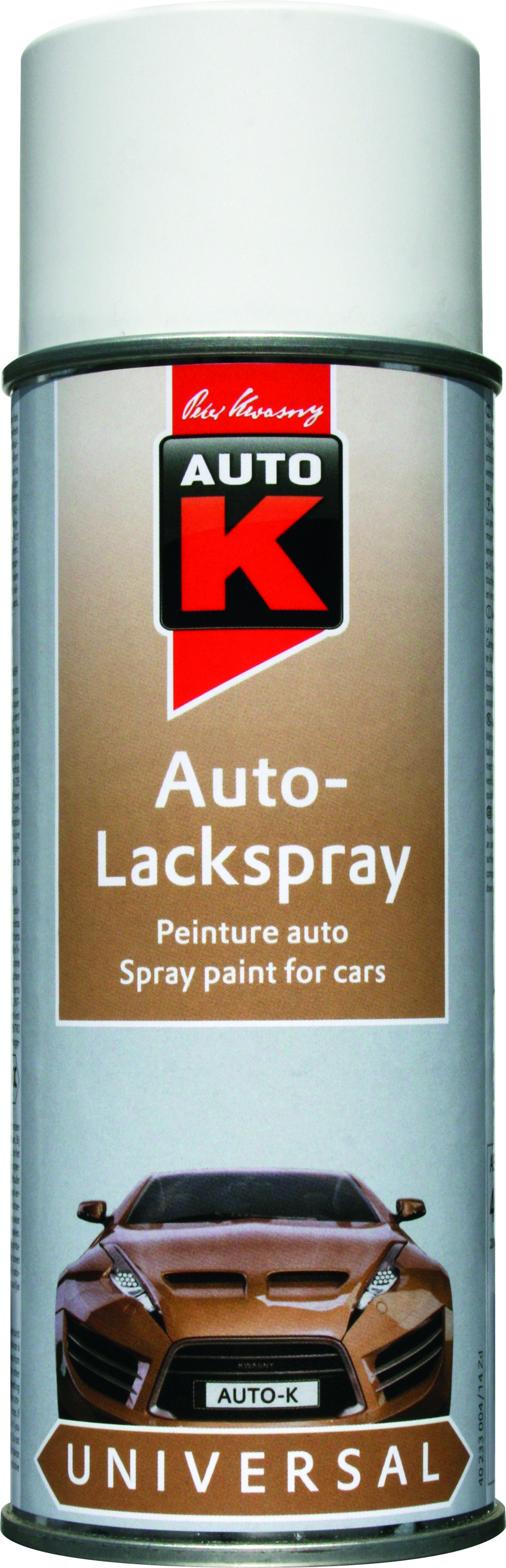 Auto-K Lackfärg Matt Vit 400 ML