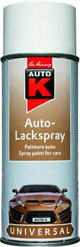 Auto-K Lackfärg Matt Vit 400 ML