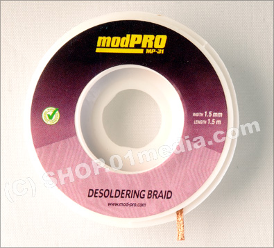 Desoldering Braid, ModPro MP-31