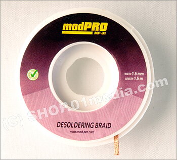 Desoldering Braid, ModPro MP-31