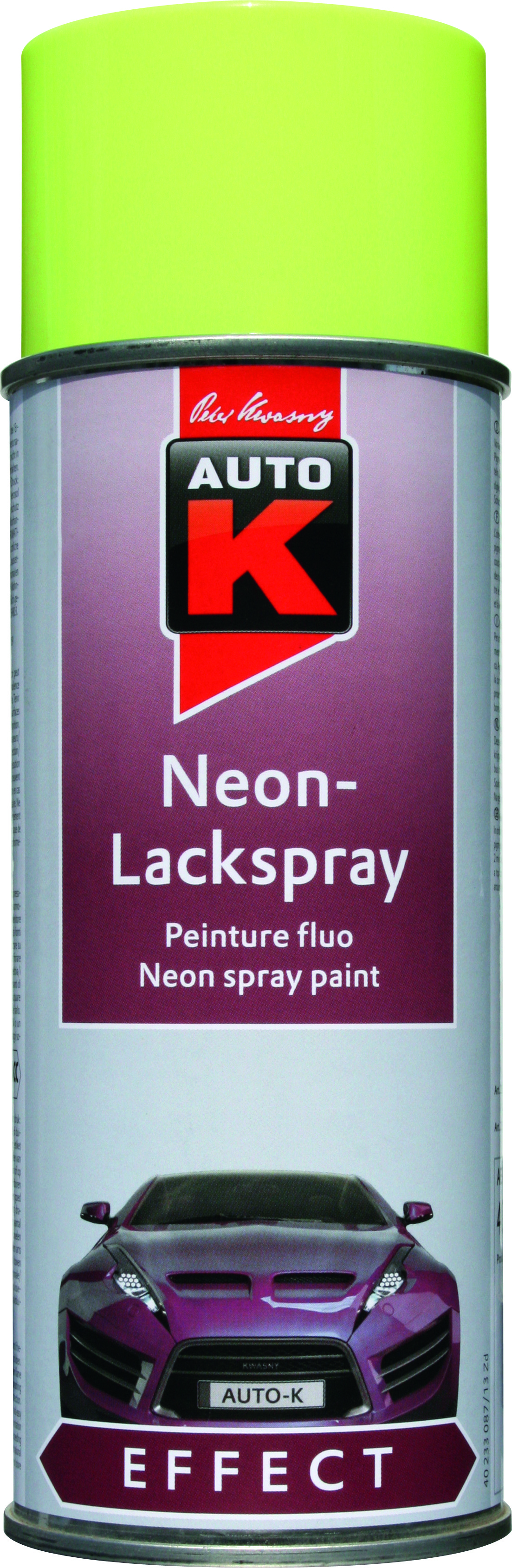 Auto-K Neonfärg Gul 400 ML