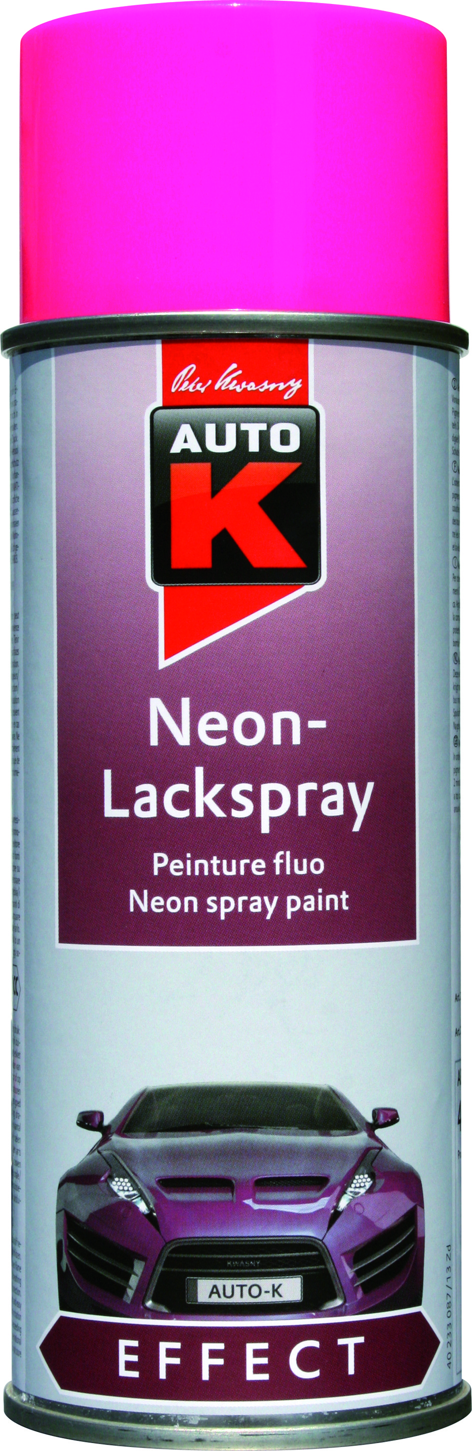 Auto-K Neonfärg Rosa 400 ML