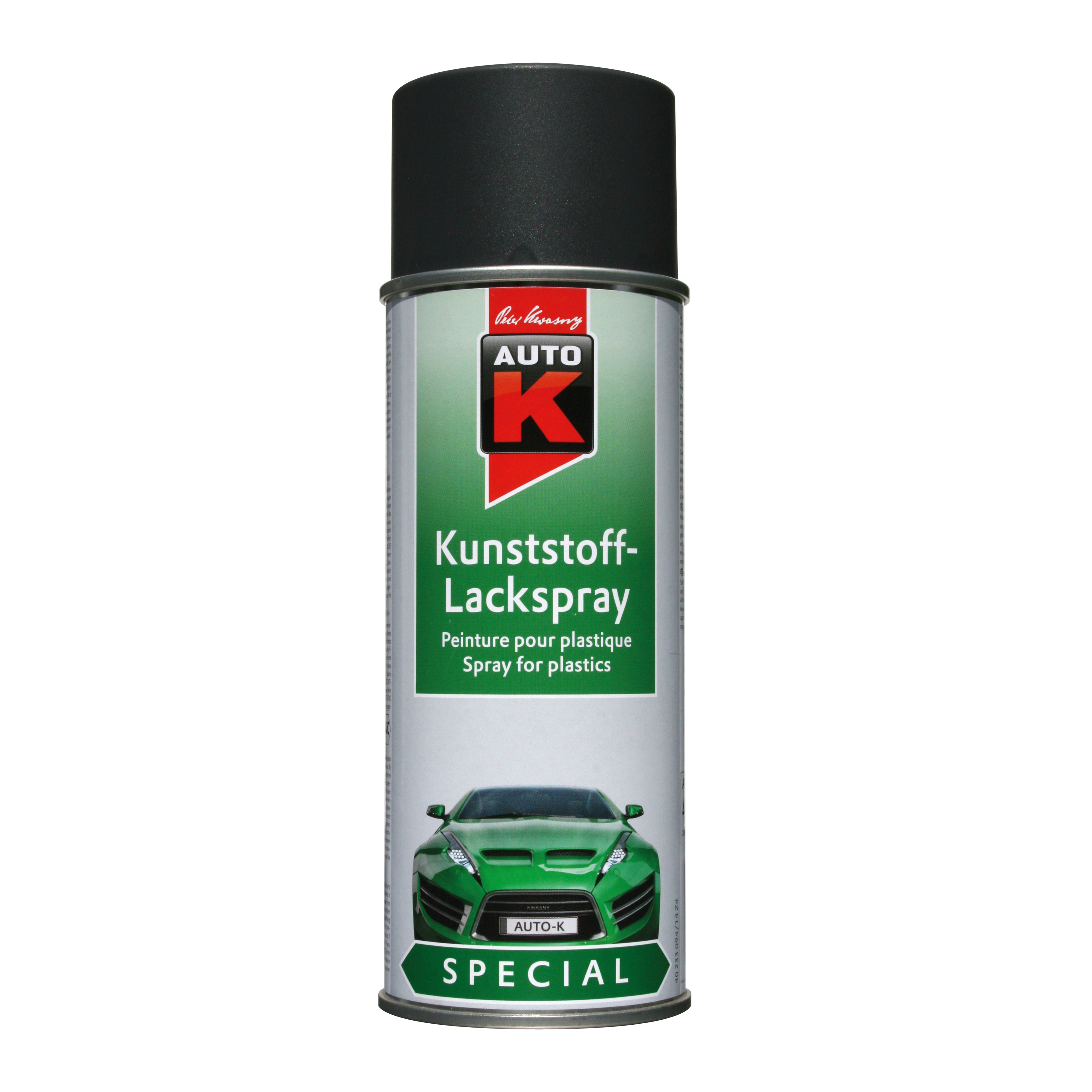 Auto-K Plastlack Stötfångarfärg Antracit 400 ML - 2