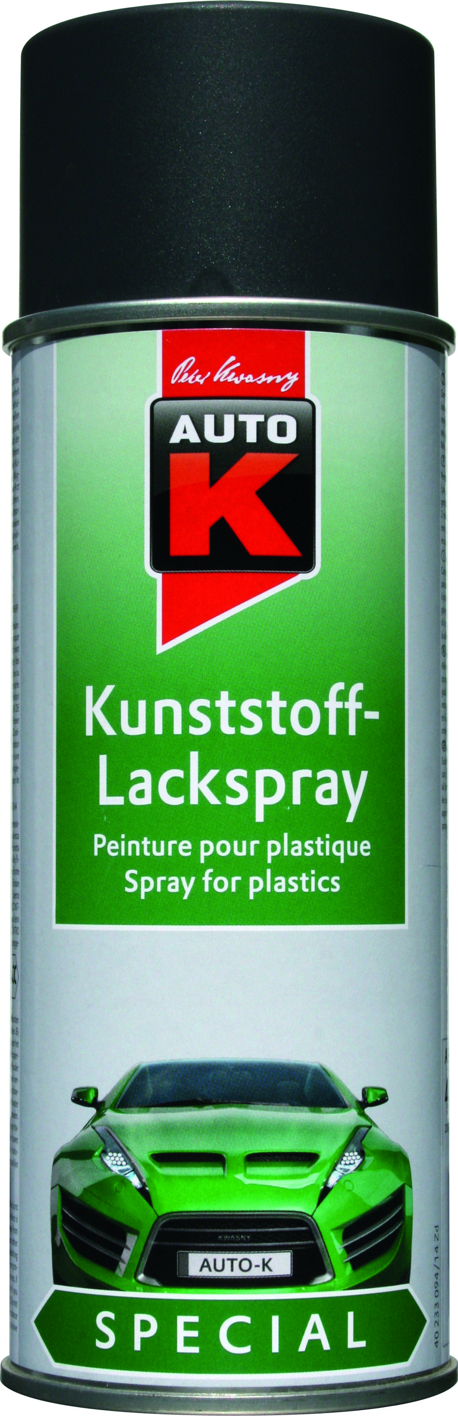 Auto-K Plastlack Stötfångarfärg Antracit 400 ML