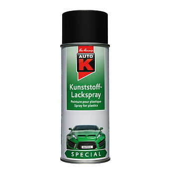 Auto-K Plastlack Stötfångarfärg Svart 400 ML