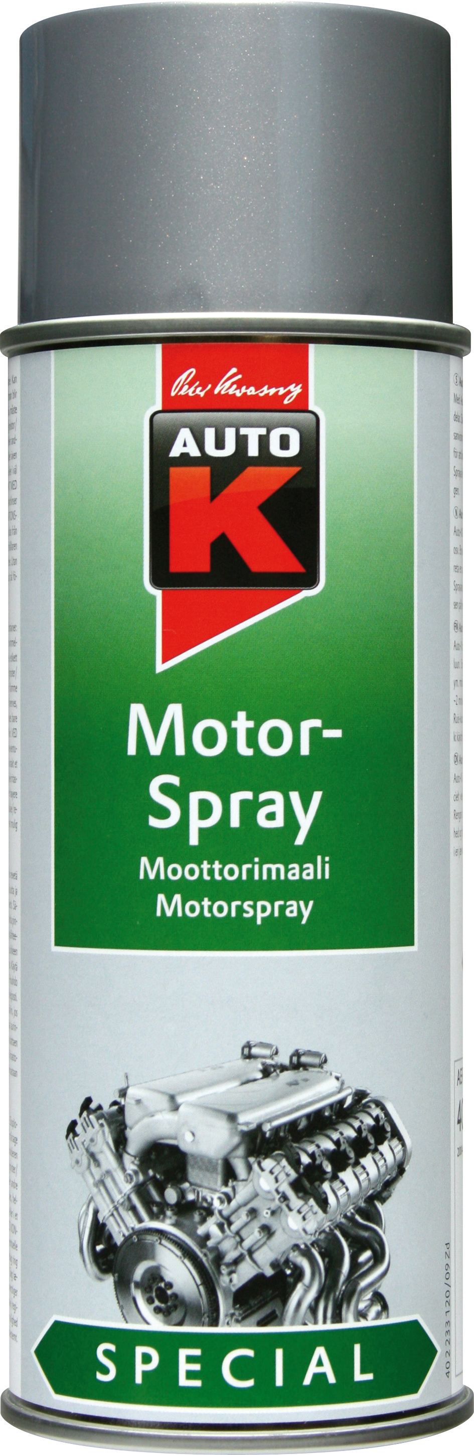 Auto-K Motorfärg Silver 400 ML