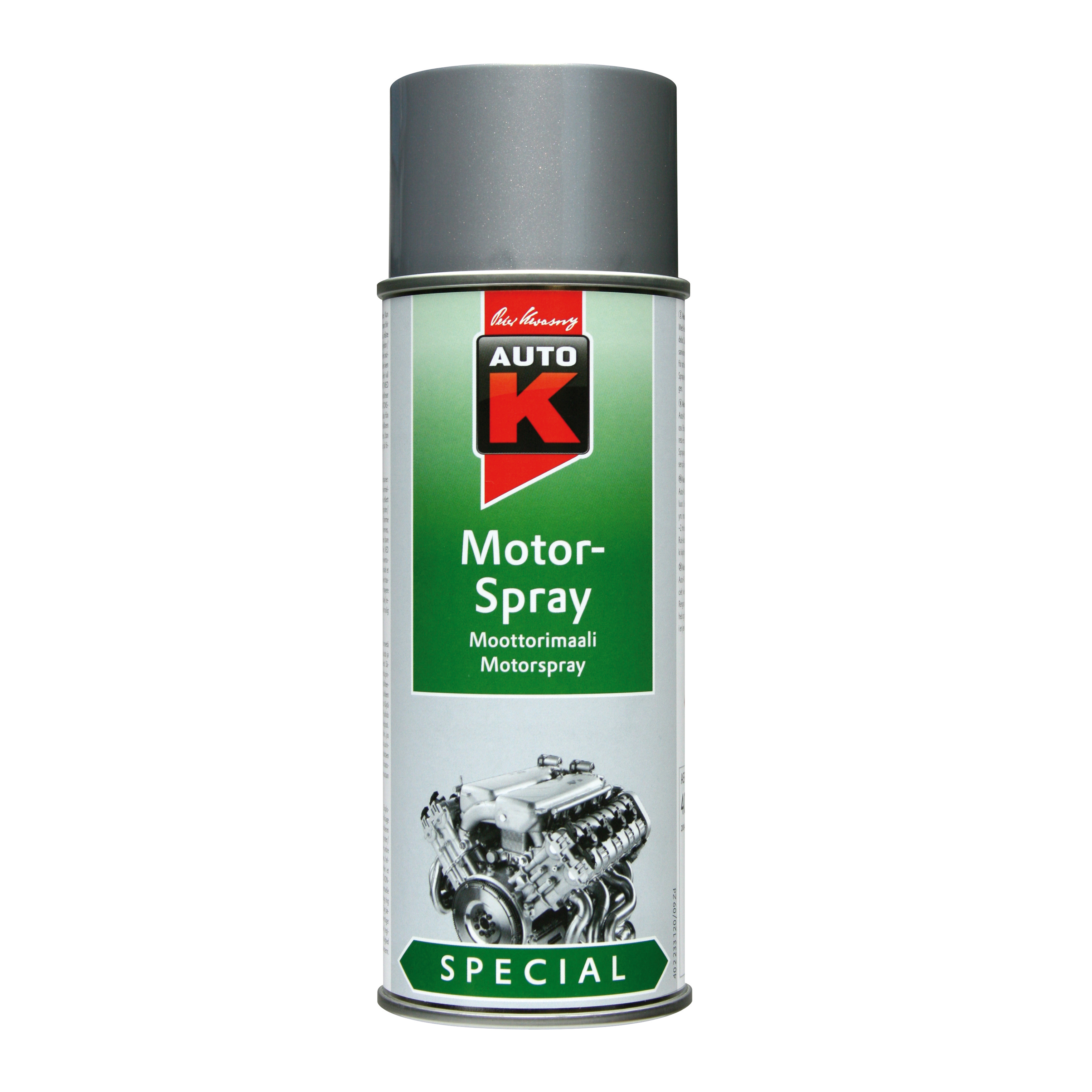 Auto-K Motorfärg Silver 400 ML - 2