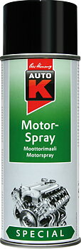 Auto-K Motorfärg Svart 400 ML