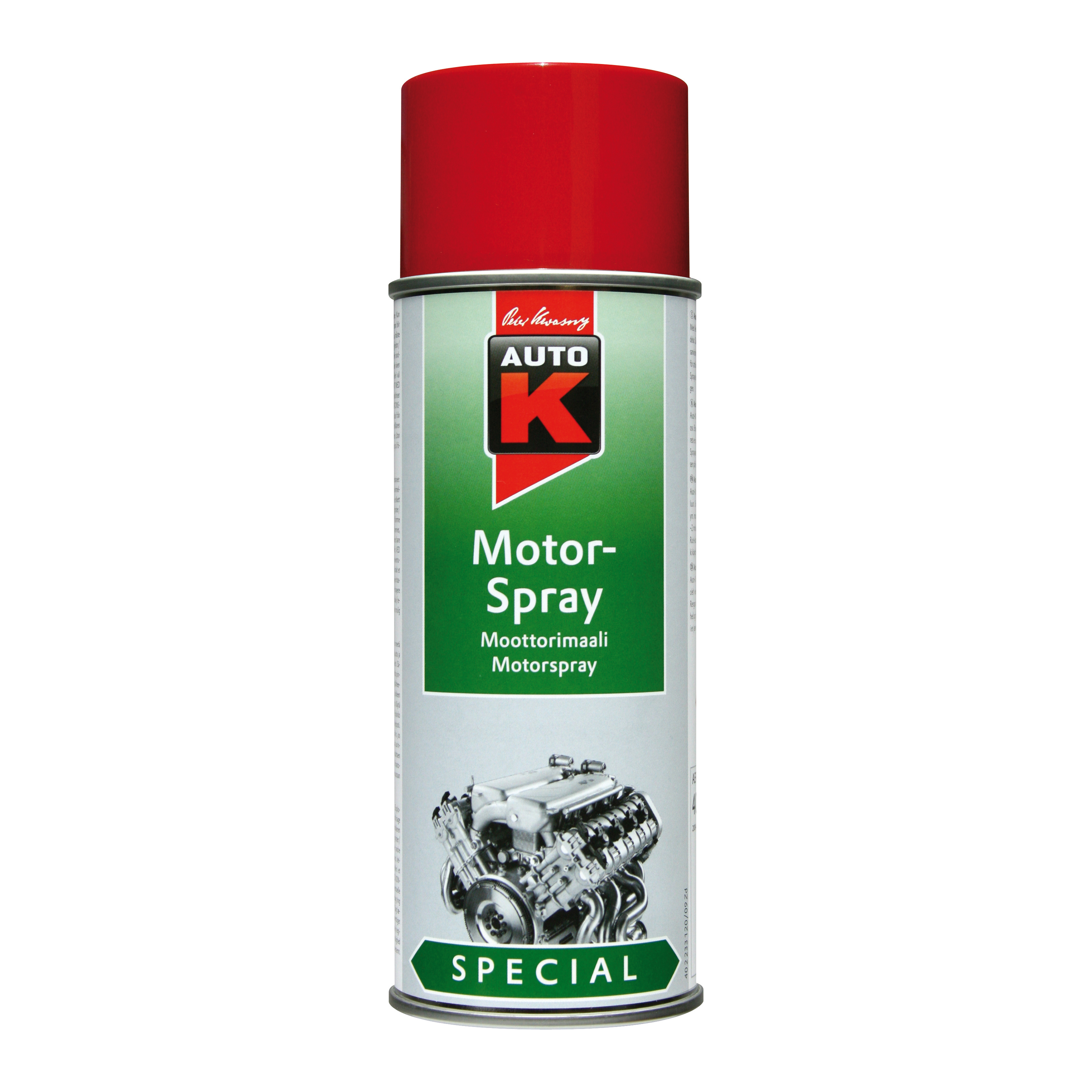 Auto-K Motorfärg Röd 400 ML - 2