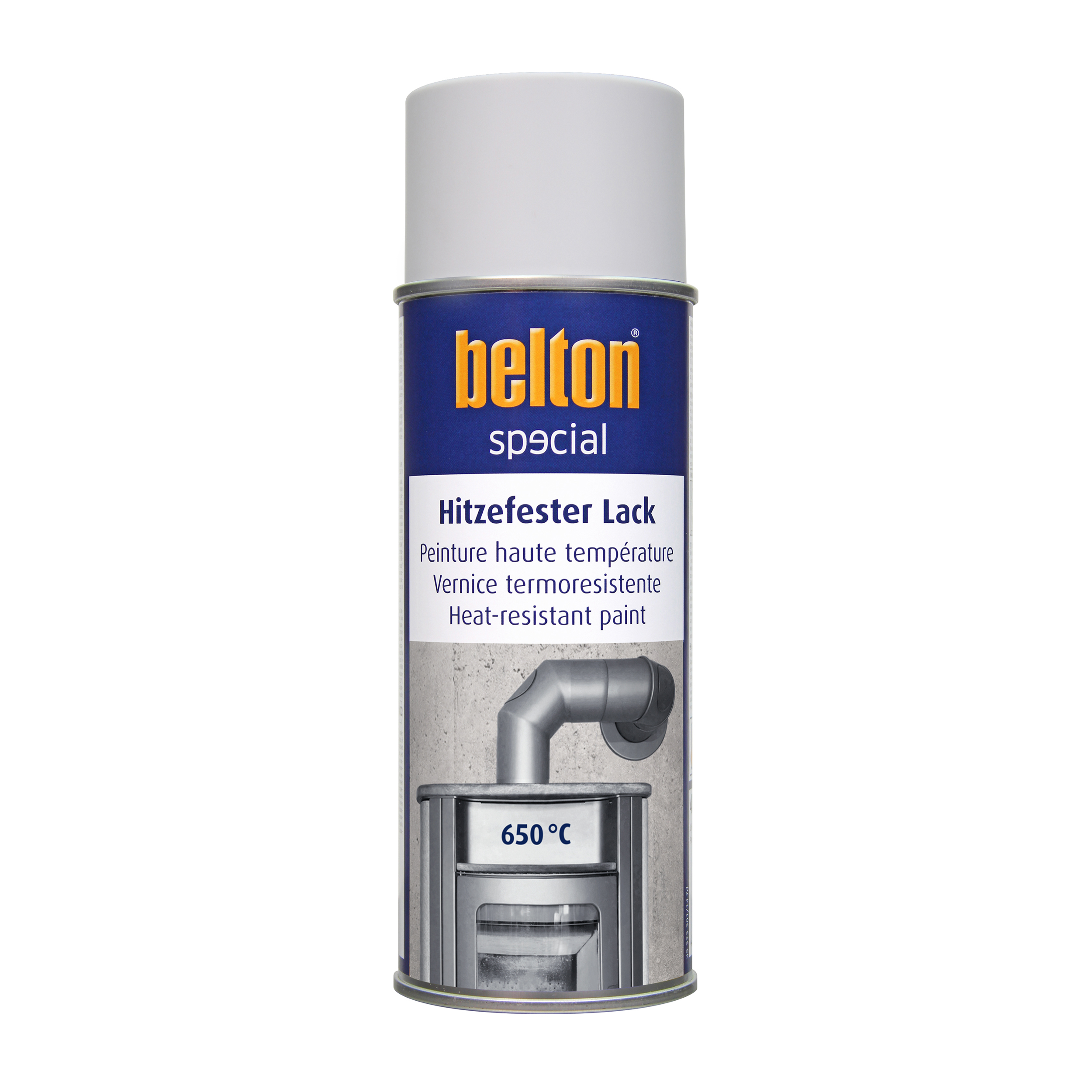 Belton Värmefärg 650 C Vit 400 ML - 2