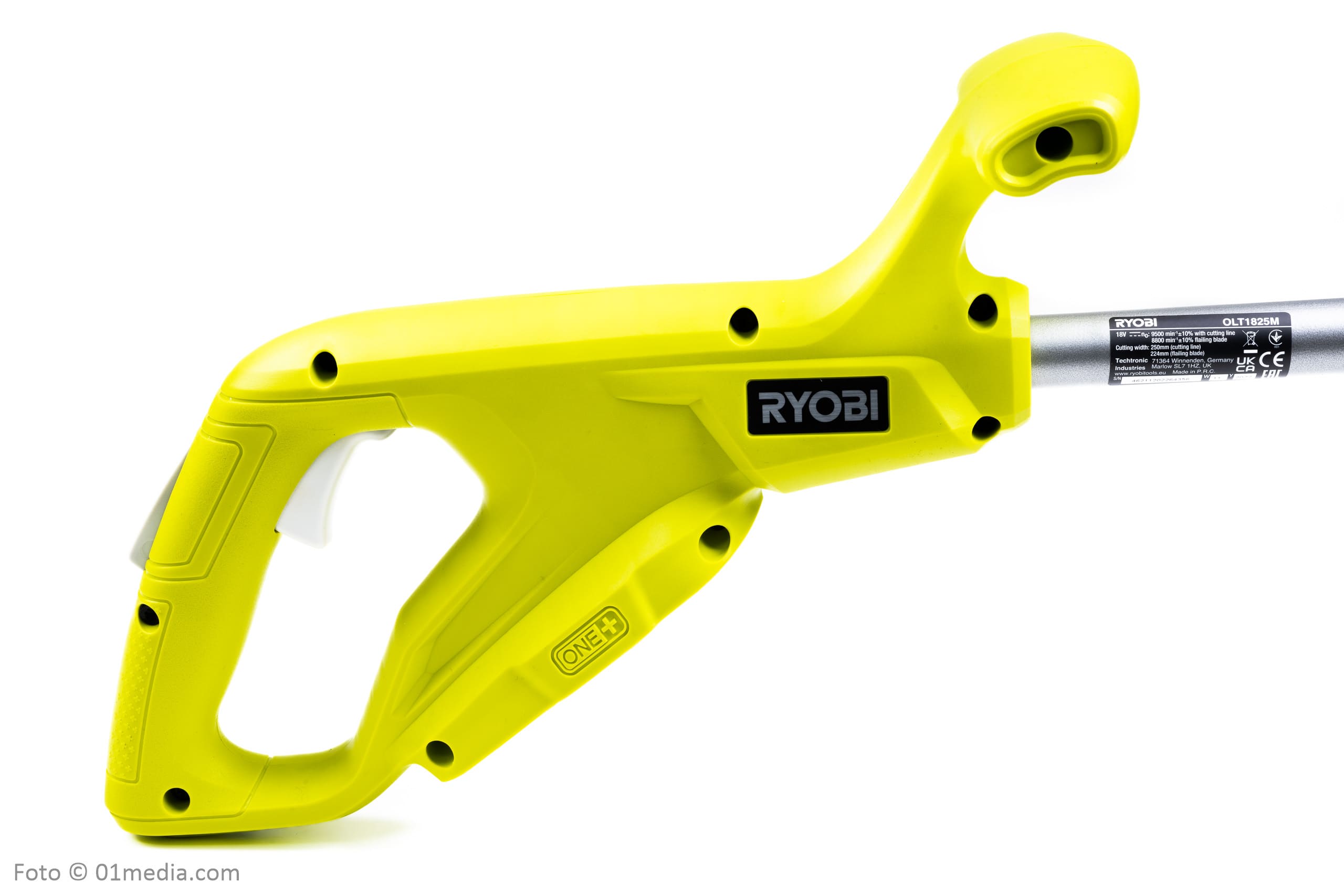 Grästrimmer Ryobi ONE+ med batteri 2Ah och laddare - 10
