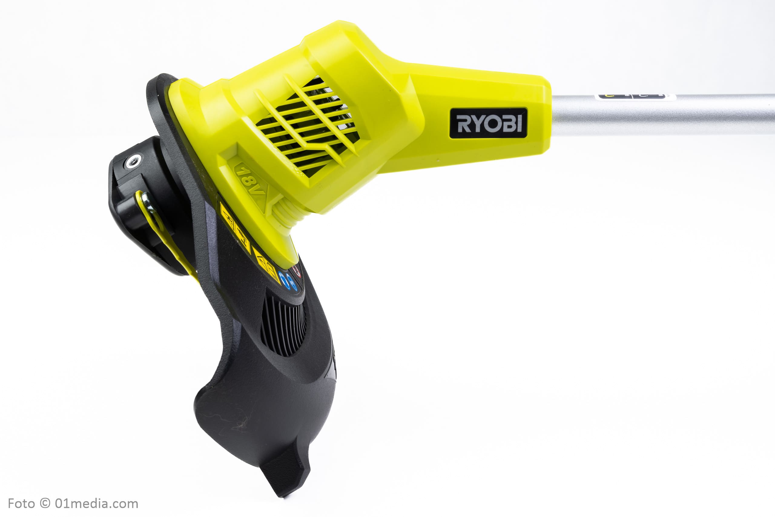 Grästrimmer Ryobi ONE+ med batteri 2Ah och laddare - 5