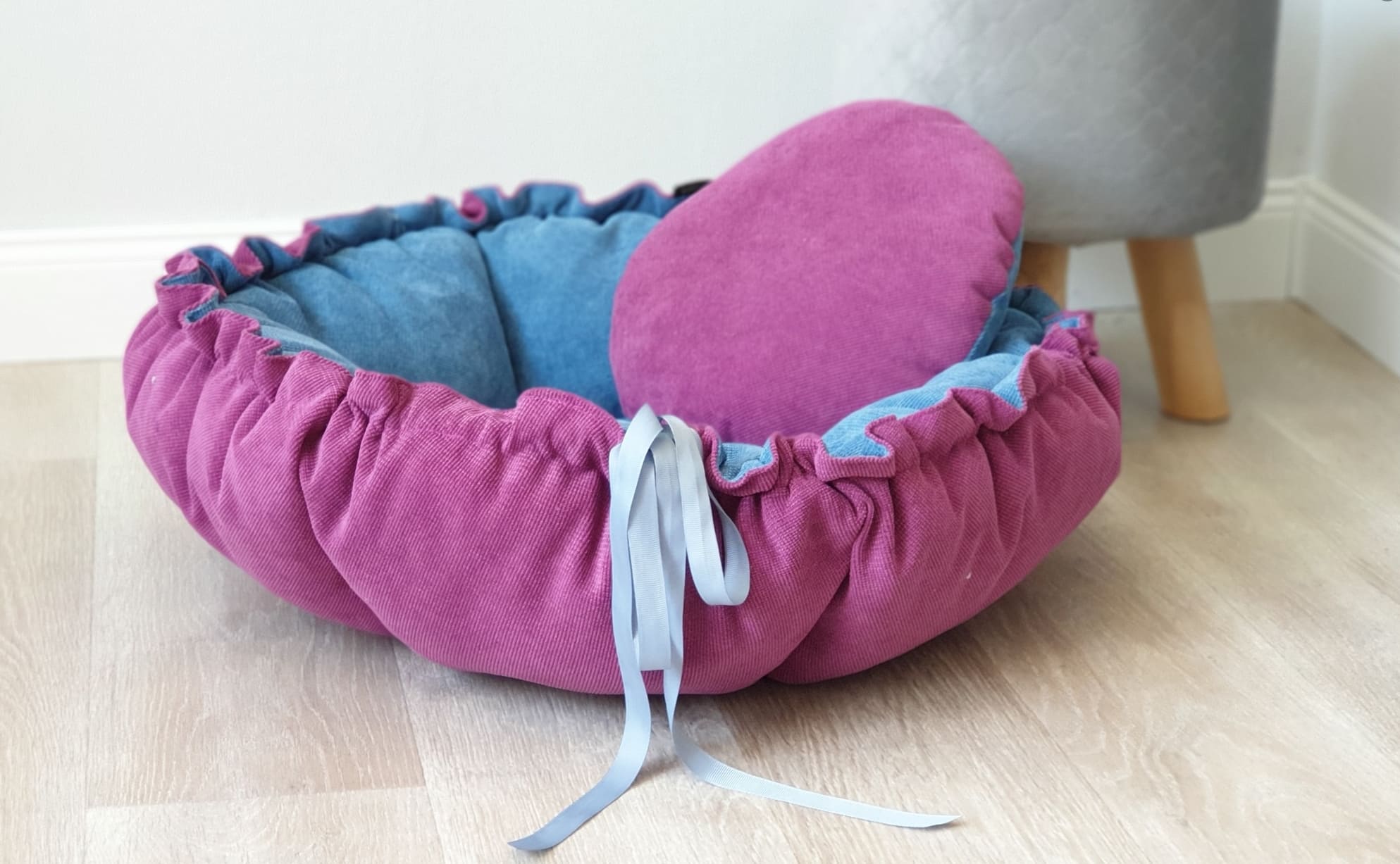 Lauren Design Hundbädd, kattbädd, lyxig kudde DAISY - 16