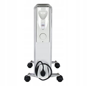 Oljeelement 2000W-3000W med termostat, hjul, 230V, Volt