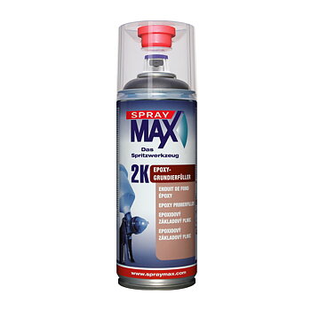 SprayMax 2K Epoxygrundfyller Svart 400 ML