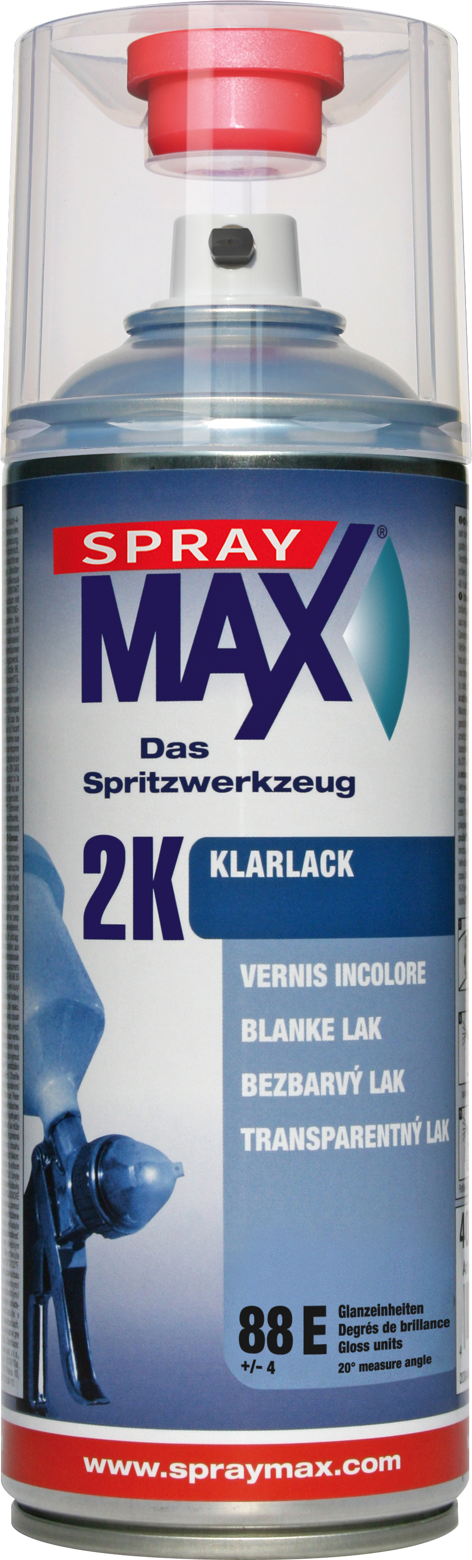 SprayMax 2K Klarlack Blank 400 ML