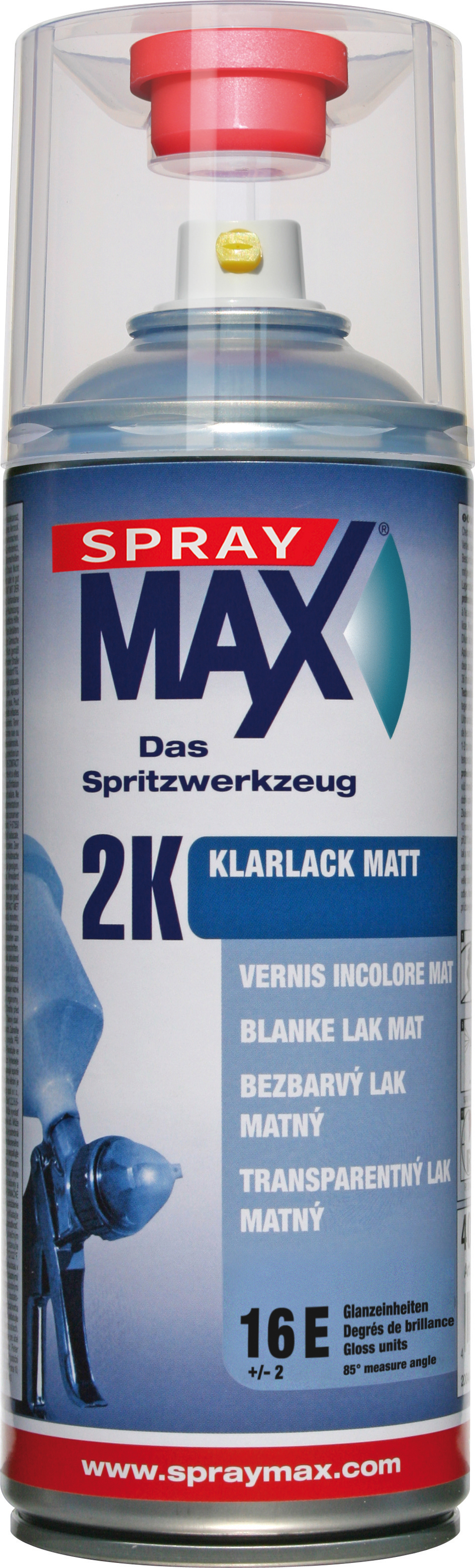 SprayMax 2K Klarlack Matt 400 ML
