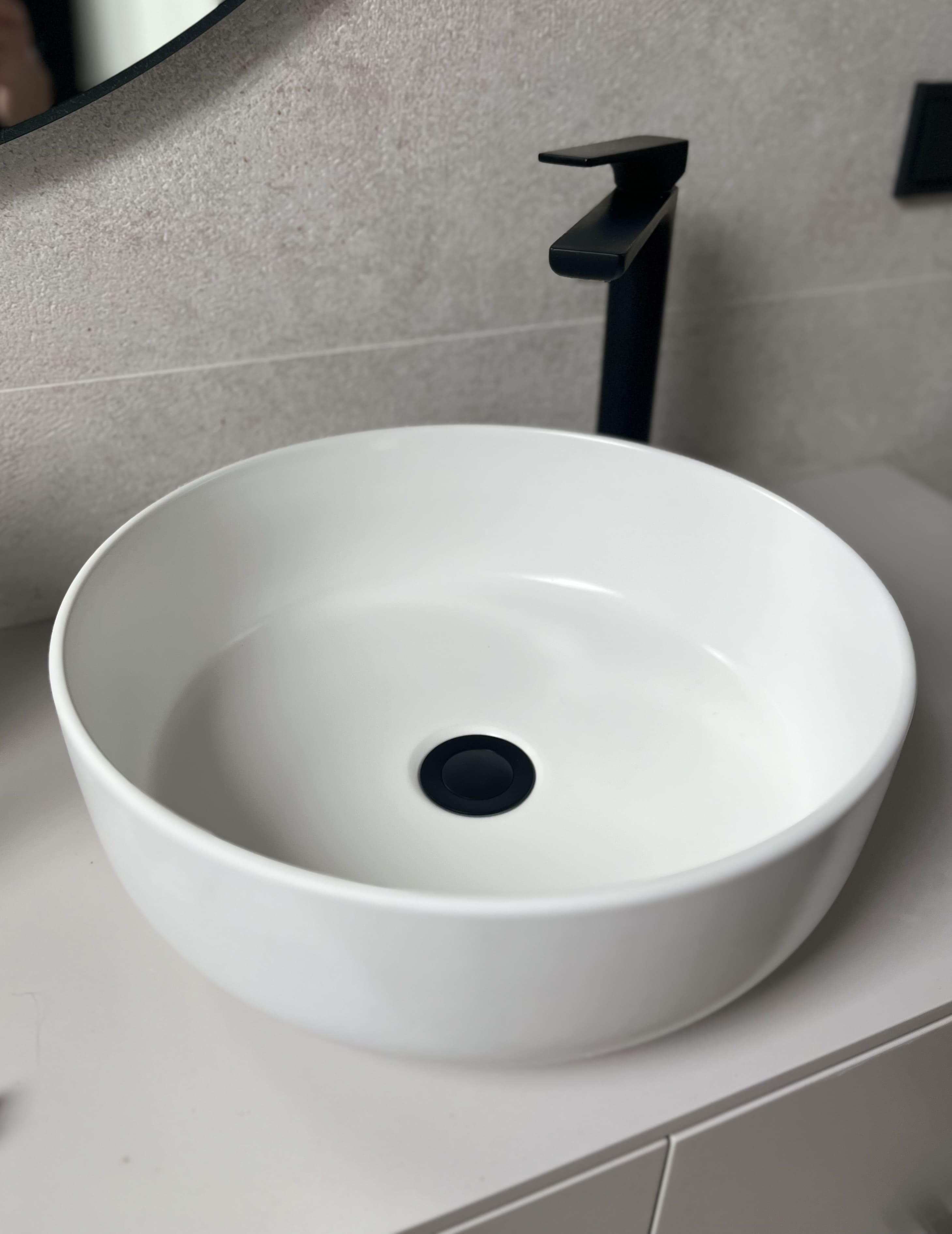 Bottenventil, tvättställsplugg, pop-up fjädrande lock, rund, utan överflöd, universal, Prina - Silver - 7