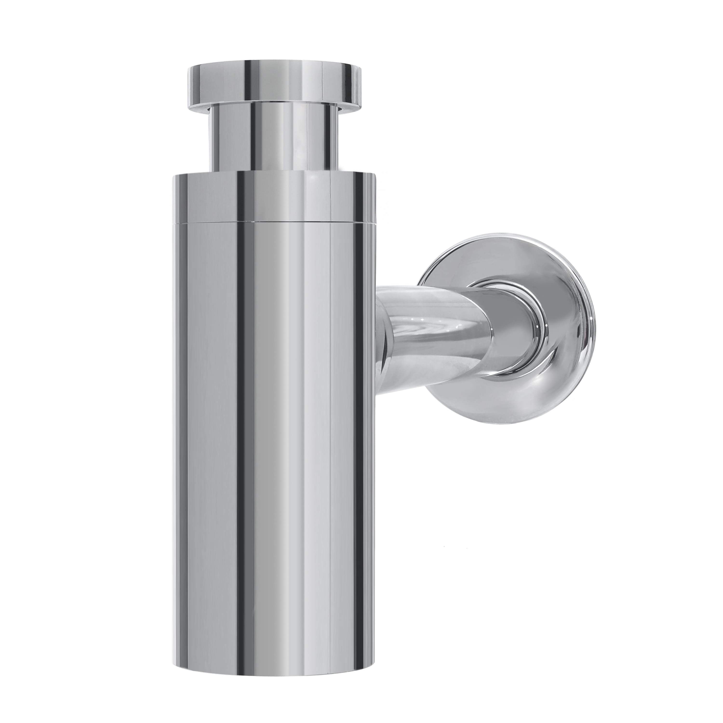 Prina Wholesale 20st vattenlås för handfat, vägganslutning, universal, Prina - Silver
