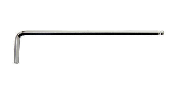 PROLINE TOOLS Insexnyckel 160 mm lång med klothuvud 2 mm, CrV, Proline (Storlek (mm) : 8)