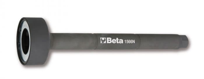 Axialledsverktyg för Styrstag 28–45 mm Längd 400 mm Fyrkant 1/2" och Sexkant 27 mm, Beta Tools - 35x400mm - 4